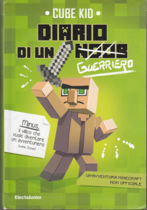 DIARIO DI UN NOOB GUERRIERO di Cube Kid ed. Electa Junior