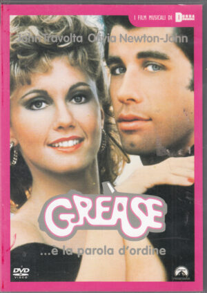 Grease con John Travolta e Olivia Newton John. DVD in italiano. Versione da edicola