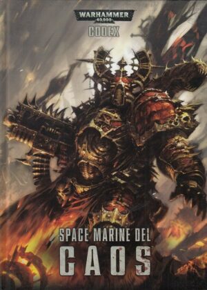 SPACE MARINE DEL CAOS. Codex Warhammer 40.000 40K Manuale ed. Games Workshop