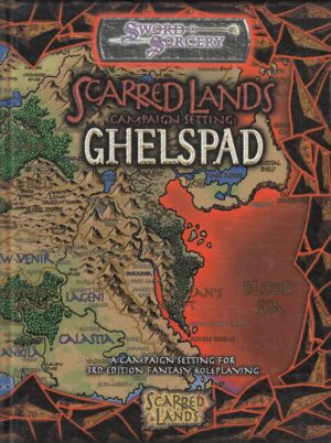 Sword Sorcery. Scarred Lands Campaign Setting: Ghelspad. In Inglese ed. White Wolf