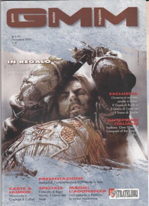 Rivista GMM Game Master Magazine n. 0 - Novembre 2005 ed. Stratelibri