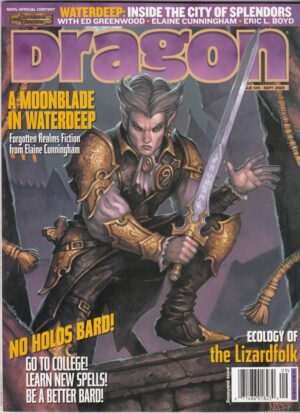 Rivista Dragon Issue 335 - September 2005. In Inglese ed. Paizo