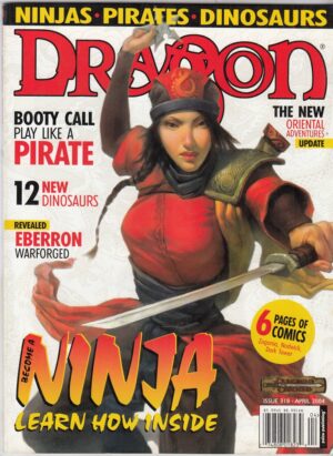 Rivista Dragon Issue 318 - April 2004. In Inglese ed. Paizo