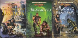 La Saga di Dhamon. DragonLance Trilogia Completa di Jean Rabe ed. Armenia