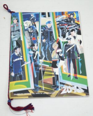 Calendario Carabinieri Anno 2018 in SPAGNOLO. Con Cordoncino Originale
