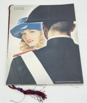 CALENDARIO CARABINIERI 1999 Con Cordoncino Originale in Inglese