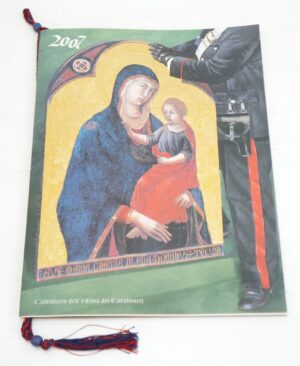 CALENDARIO CARABINIERI 2007 Con Cordoncino Originale in Tedesco