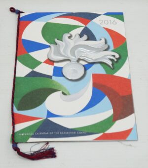 Calendario Carabinieri anno 2016 in INGLESE. Con Cordoncino Originale