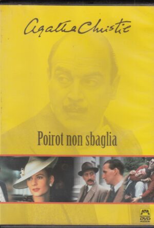 POIROT NON SBAGLIA Agatha Christie DVD Ita - Abbinamento Editoriale