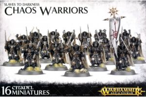 Warhammer Age of Sigmar: SLAVES DARKNESS CHAOS WARRIORS. Miniature da Dipingere Games Workshop Action Figures