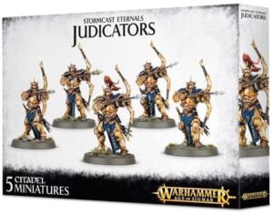 Warhammer Age of Sigmar: STORMCAST ETERNALS JUDICATORS. 5 Miniature da Dipingere Games Workshop Action Figures