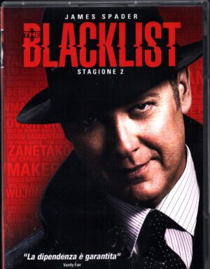 The Blacklist. Seconda Stagione 2 Completa. (Episodi 1-22) (5 DVD). DVD in Italiano