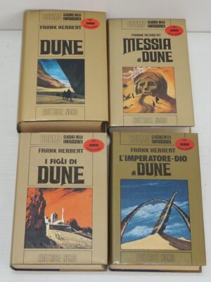 IL CICLO DI DUNE. I Primi 4 Libri della Saga di Frank Herbert - Cosmo Oro ed. Nord