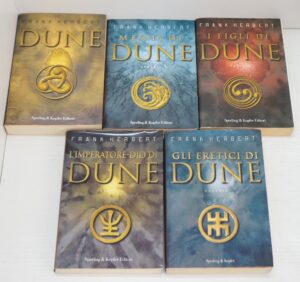 IL CICLO DI DUNE. I Primi 5 Libri della Saga di Frank Herbert ed. Sperling & Kupfer