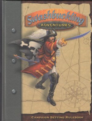 SWASHBUCKLING ADVENTURES Rulebook AEG 8550 In Inglese ed. Alderac Entertainment Group