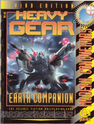 HEAVY GEAR. EARTH COMPANION DP9-926. In Inglese ed. Dream Pod 9