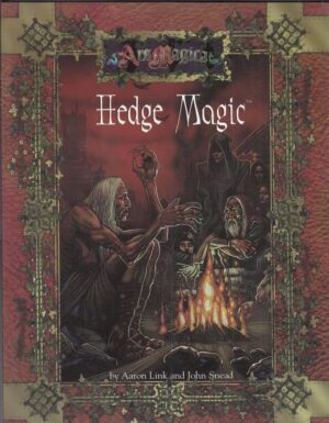 HEDGE MAGIC. Ars Magica by Link and Snead AG 252- In Inglese ed. Atlas Game