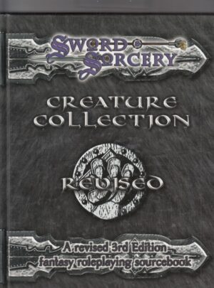 CREATURE COLLECTION REVIDED. Sword Sorcery WW 8302 in Inglese ed. White Wolf