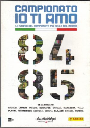 CAMPIONATO IO TI AMO 84-85 (1984-1985) vol. 1. DVD Editoriale