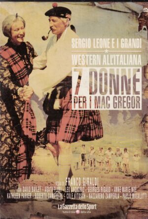 7 Donne per i Mac Vol.20 Gregor Sergio Leone e i Grandi Western all'italiana DVD in Italiano Versione da edicola