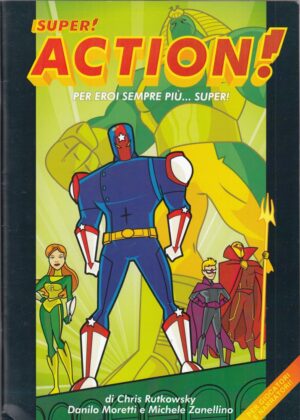 BASH! SUPER! ACTION! Gioco di Ruolo dei Supereroi di Rutkowsky ed. Inspired Device