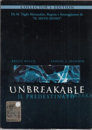 UNBREAKABLE IL PREDESTINATO. Collector's Edition n. 2 DVD Ita con Cofanetto