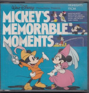 MICKEY'S MEMORABLE MOMENTS Walt Disney Cinecasa SUPER 8 Colore Sonoro