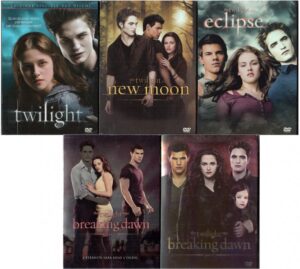 Twilight - Serie Completa 5 Cofanetti(6 DVD) DVD in Italiano