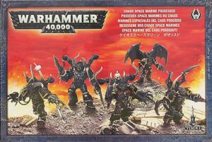 Warhammer 40.000 40K: SPACE MARINE DEL CAOS POSSEDUTI. Miniature da Dipingere Games Workshop Action Figure