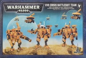 Warhammer 40.000 40K: TEAM DI ESOSCHELETRI XV8 CRISIS. Miniature da Dipingere Games Workshop Action Figure