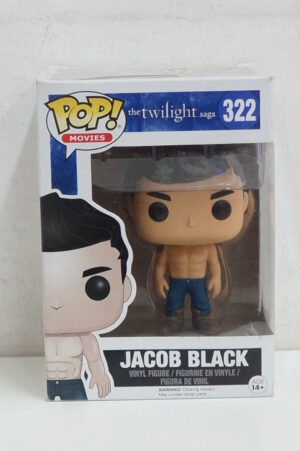 Funko POP! Movies: Jacob Black - The Twilight Saga n. 322 - Action Figure cm 10 (Vaulted) – Funko