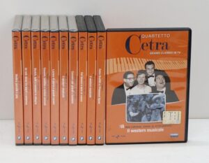 QUARTETTO CETRA GRANDI CLASSICI IN TV Lotto n. 11 DVD Ita - Editoriale