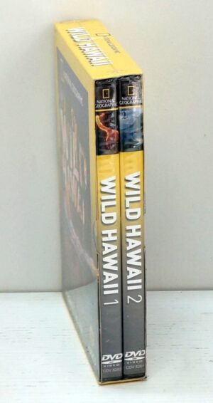 WILD HAWAII Un Regno di Acqua e Fuoco - NATIONAL GEOGRAPHIC DVD con Cofanetto
