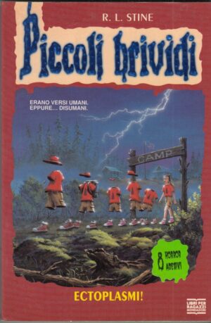 Piccoli Brividi n. 45: Ectoplasmi! di R. L. Stine ed. Mondadori - Con Adesivi