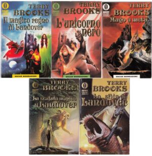 IL CICLO DI LANDOVER Saga Completa n. 5 vol. di Terry Brooks ed. Mondadori