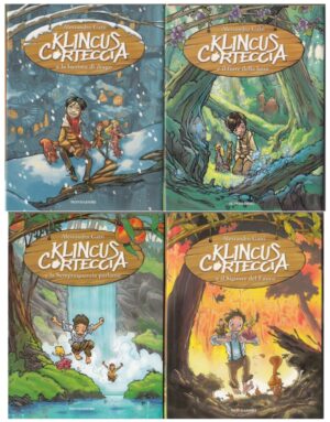KLINCUS CORTECCIA n. 4 volumi di Alessandro Gatti ed. Mondadori