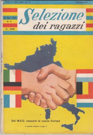 Selezione dei Ragazzi n. 4 del 15 Novembre 1961 ed. Selezione dei Ragazzi