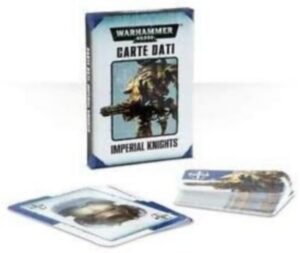 Warhammer 40.000 40K Carte Dati: IMPERIAL KNIGHTS. Data Card Games Workshop
