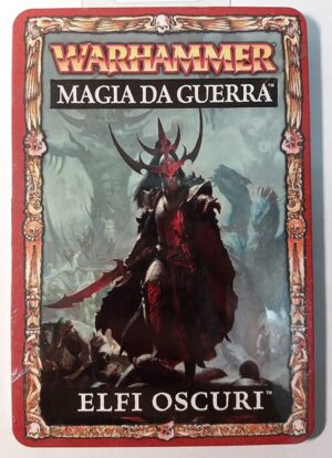 Warhammer Carte MAGIA DA GUERRA - ELFI OSCURI. Games Workshop