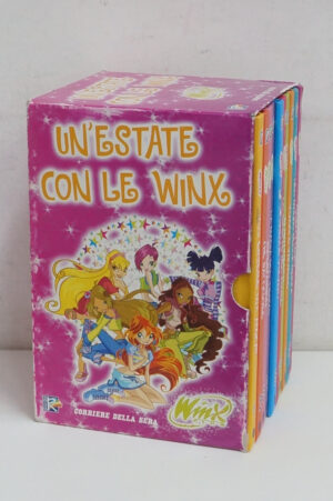 Winx Club - Un'estate con le Winx - Raccolta Completa(10 volumi) con Cofanetto ed. Corriere della Sera
