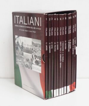 Italiani Storia e Storie di un popolo dal 1861 ad oggi. Raccolta n. 12 DVD in Italiano. Con Cofanetto. Versione da edicola