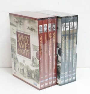 Why we fight. Volume Primo e Secondo. I Grandi Documentari Americani di Guerra. (8 DVD) con Cofanetti. DVD in Italiano. Nuovo