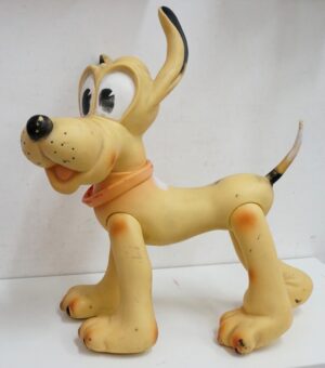 PLUTO in Gomma Ledra Elefantino Originale Walt Disney anni '60