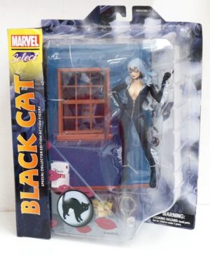 Marvel Select: Black Cat - Gatta Nera Special Collector Edition. Action Figure cm 18. Diamond Select