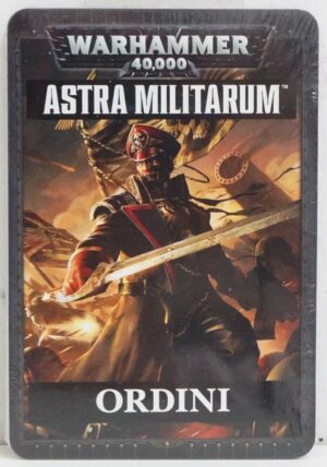 Warhammer 40.000 40K Carte ASTRA MILITARUM - ORDINI Games Workshop
