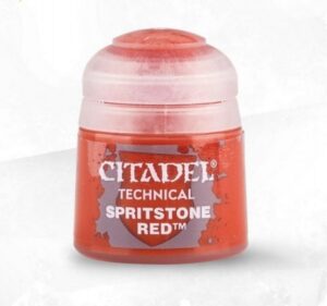 Citadel Thecnical Spiritstone Red Colore Acrilico 12 ml by Games Workshop