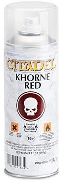 Citadel Spray: KHORNE RED Colore Spray 400 ml by Games Workshop