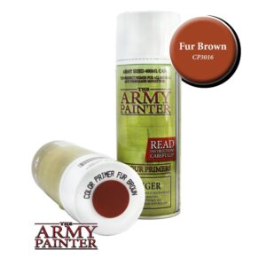 Army Painter: FUR BROWN Color Primer Colore Spray 400 ml by Army Painter