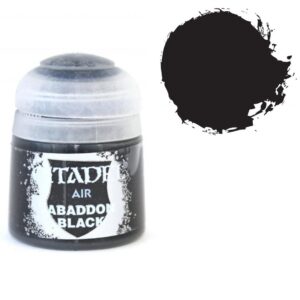 Citadel Air: Abbadon Black Colore Acrilico 12 ml by Games Workshop