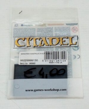 Citadel Monstrous Cavalry Bases - Base Rettangolare in plastica 50x75mm per Warhammer